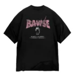 graphic t shirt washed black