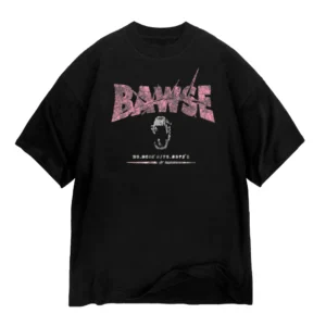 graphic t shirt washed black